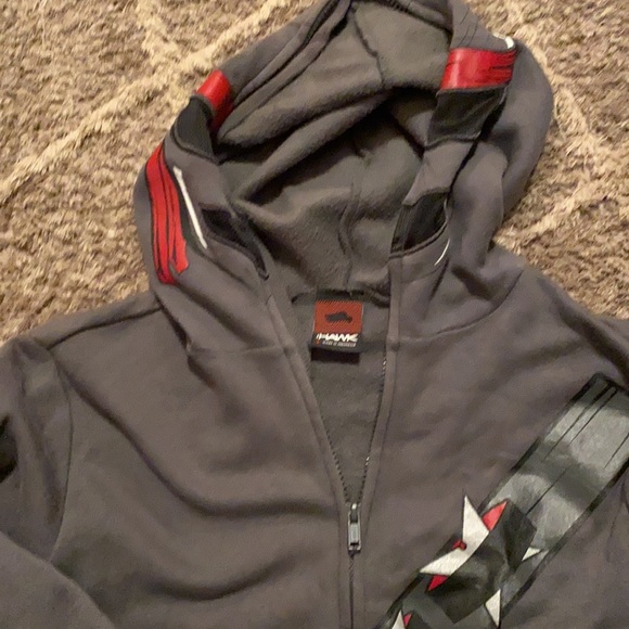 Boys Tony Hawk face zip up sweater - Picture 3 of 5